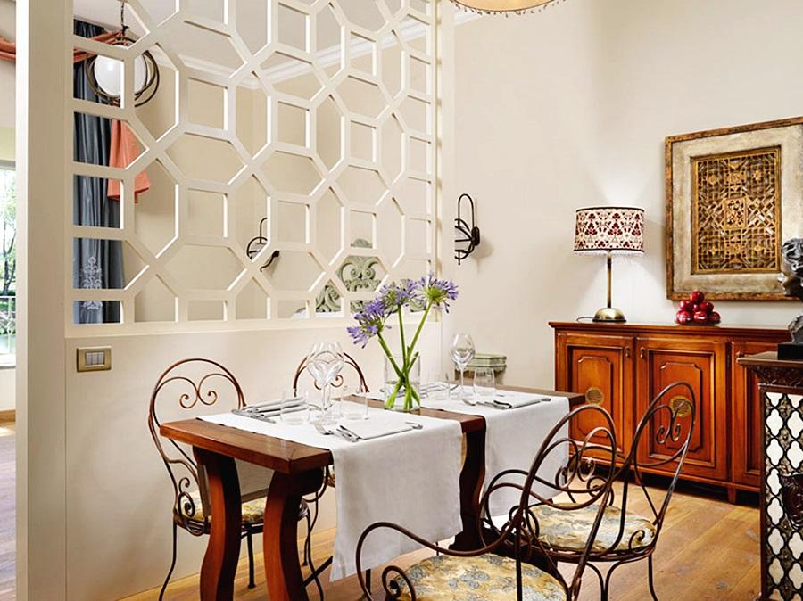 빌 술라르노 호텔 피렌체 외부 사진 A dining room